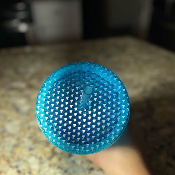 Starbucks 2023 Tumbler! “Glacier Blue Ombré Gradient Studded Tumbler 16 oz. - Picture 4 of 5